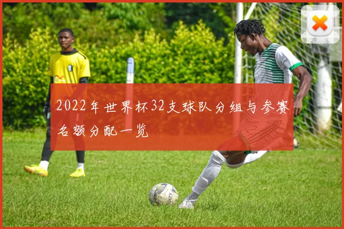 2022年世界杯32支球队分组与参赛名额分配一览